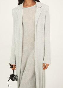 PF23 KNITWEAR 08 COAT GREY