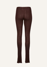 Load image into Gallery viewer, PF23 KNITWEAR 11 LEGGINS BROWN
