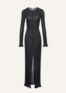 PF23 KNITWEAR 12 DRESS DARK GREY