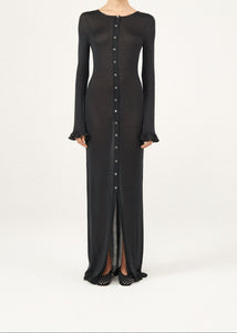 PF23 KNITWEAR 12 DRESS DARK GREY