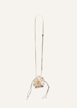 Load image into Gallery viewer, Micro pearl Magda bag in cream satin
