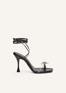 PF23 SANDALS BROOCHE BLACK