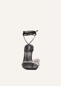 PF23 SANDALS BROOCHE BLACK