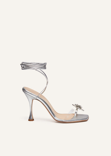 PF23 SANDALS BROOCHE METALLIC