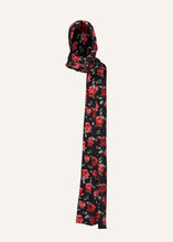 Load image into Gallery viewer, PF23 SCARF 01 BLACK PRINT

