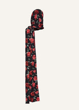 Load image into Gallery viewer, PF23 SCARF 01 BLACK PRINT
