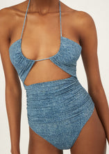 Load image into Gallery viewer, PF23 SWIMSUIT 05 DENIM PRINT
