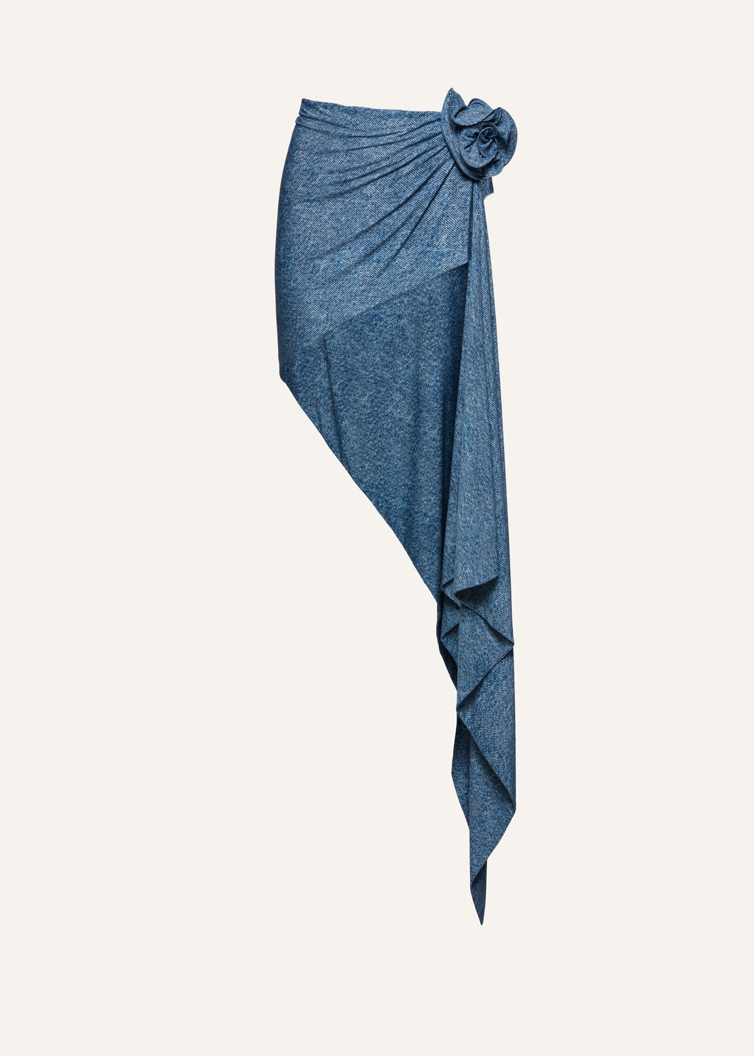 PF23 SWIM BOTTOM 05 SKIRT DENIM PRINT