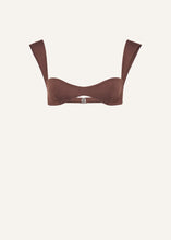 Load image into Gallery viewer, PF23 SWIM BRA 03 BROWN
