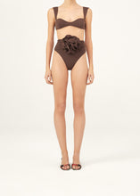 Load image into Gallery viewer, PF23 SWIM BRA 03 BROWN
