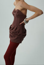 Load image into Gallery viewer, PF24 DRESS 10 BURGUNDY
