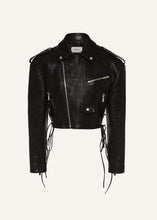 Load image into Gallery viewer, PF24 LEATHER 05 JACKET BLACK
