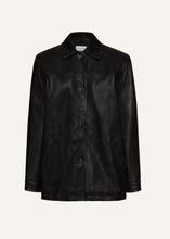 Load image into Gallery viewer, PF24 LEATHER 06 JACKET BLACK
