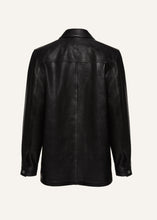 Load image into Gallery viewer, PF24 LEATHER 06 JACKET BLACK
