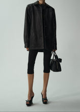 Load image into Gallery viewer, PF24 LEATHER 06 JACKET BLACK
