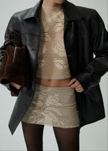 Load image into Gallery viewer, PF24 LEATHER 06 JACKET BLACK

