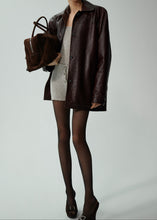 Load image into Gallery viewer, PF24 LEATHER 06 JACKET BORDEAUX
