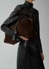 Load image into Gallery viewer, PF24 LEATHER 09 COAT BLACK
