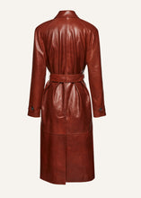 Load image into Gallery viewer, PF24 LEATHER 11 COAT CAMEL
