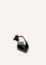 Load image into Gallery viewer, PF24 SLINGBACK FLATS PATENT LEATHER BLACK
