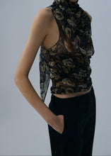Load image into Gallery viewer, PF25 BLOUSE 10 BLACK PRINT
