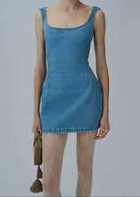 Load image into Gallery viewer, PF25 DENIM 05 DRESS LIGHT BLUE
