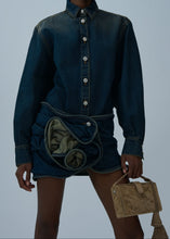 Load image into Gallery viewer, PF25 DENIM 06 SKIRT VNTG BLUE

