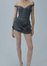 Load image into Gallery viewer, PF25 DRESS 06 GREY CHECK
