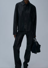 Load image into Gallery viewer, PF25 LEATHER 01 SHIRT BLACK
