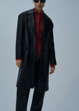 Load image into Gallery viewer, PF25 LEATHER 05 COAT BLACK
