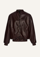 Load image into Gallery viewer, PF25 LEATHER 12 JACKET BURGUNDY
