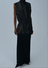 Load image into Gallery viewer, PF25 LEATHER 13 VEST BLACK
