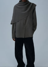 Load image into Gallery viewer, Classic oversized shirt in dark grey
