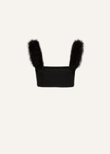Load image into Gallery viewer, RE22 KNITWEAR 08 TOP BRA BLACK
