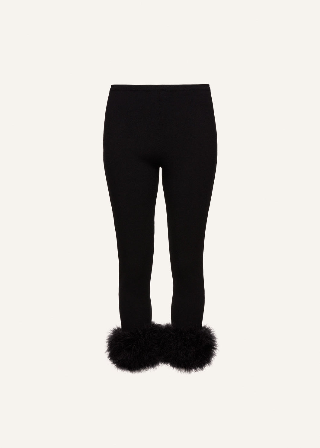 RE22 KNITWEAR 15 PANTS BLACK