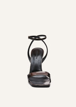 Load image into Gallery viewer, RE22 WEDGE SANDALS GUN METAL

