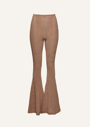 RE23 CROCHET 05 PANTS BEIGE