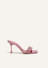 Load image into Gallery viewer, RE23 CRYSTAL SANDAL PINK STRAP
