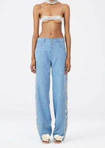 RE23 DENIM 12 PANTS BLUE