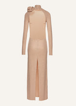 Load image into Gallery viewer, RE23 DRESS 08 BEIGE CRYSTALS
