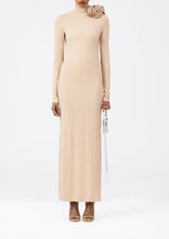 Load image into Gallery viewer, RE23 DRESS 08 BEIGE CRYSTALS
