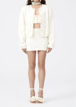 Load image into Gallery viewer, RE23 KNITWEAR 11 SKIRT CREAM
