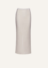 Load image into Gallery viewer, Knit stitch maxi skirt in cream
