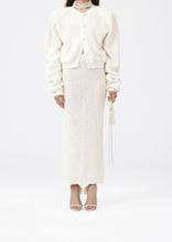 Load image into Gallery viewer, RE23 KNITWEAR 13 SKIRT CREAM
