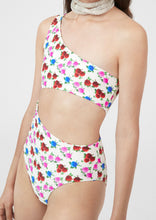 Load image into Gallery viewer, RE23 SWIMSUIT 03 WHITE PRINT
