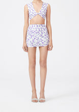 Load image into Gallery viewer, RE23 SWIM BOTTOM 04 VIOLET PRINT

