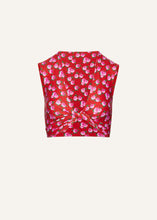 Load image into Gallery viewer, RE23 SWIM BRA 05 RED PRINT
