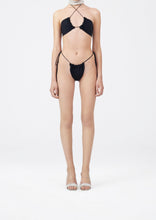Load image into Gallery viewer, RE23 SWIM BRA 06 BLACK
