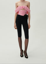 Load image into Gallery viewer, Wrap cutout tshirt in pink
