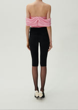 Load image into Gallery viewer, Wrap cutout tshirt in pink
